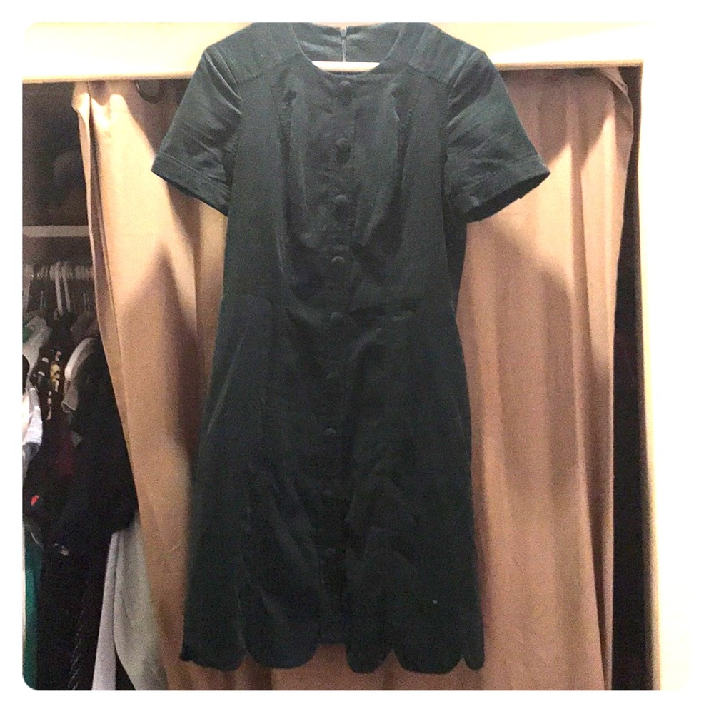 Gal Meets Glam Scalloped Dress